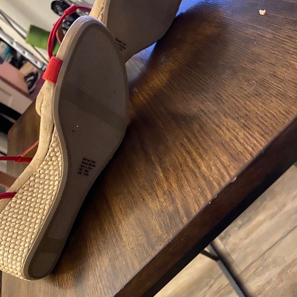 Style & co red wedge Sandles red 8.5 - Picture 5 of 7